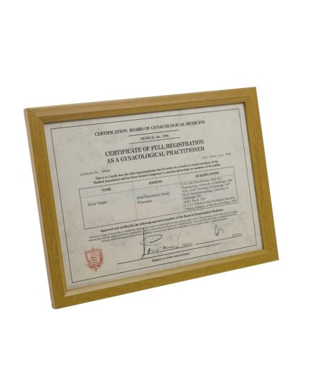 Medical Certificate A4